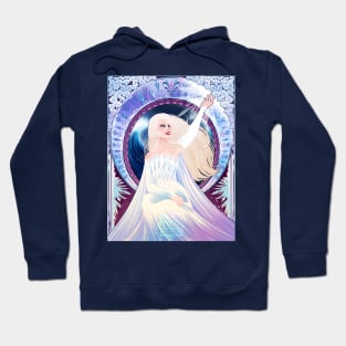 Ice Queen - Art Nouveau Hoodie